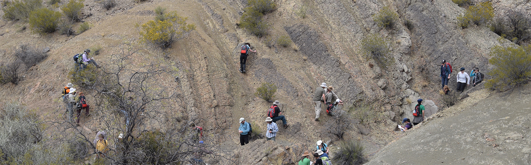 Geologists at work